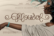 Flourel, a Script Font by Gleb Guralnyk (Thumbnail 1 of 11)