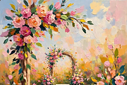 Bridal Wedding Bundle Oil Painting, an Illustration by PLUM&FIGS (Thumbnail 18 of 25)