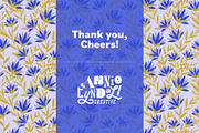 Abstract Botanical Seamless Pattern, a Pattern Graphic by Annie Tyndall Creative (Thumbnail 12 of 12)