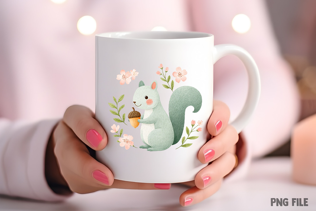 Watercolor Spring Nursery Clipart, an Illustration by Craft Nest (Photo 8 of 11)