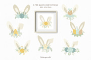 Easter Gnomes clipart & patterns, an Illustration by polikarpovaart (Thumbnail 6 of 9)