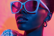109 Fashion models in sunglasses, a Beauty & Fashion Photo by Handmadefont (Thumbnail 35 of 113)