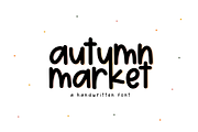 Autumn Market | Handwritten Font, a Sans Serif Font by KA Designs (Thumbnail 1 of 11)