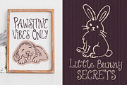 Wonderland Cutesy Font Duo, a Handwritten Font by MaxArt Foundry (Thumbnail 7 of 8)