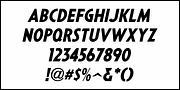 Movie News JNL, a Sans Serif Font by Jeff Levine Fonts (Thumbnail 5 of 5)