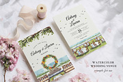 Watercolor Wedding Venue, an Illustration by Yorda Studio (Thumbnail 7 of 9)