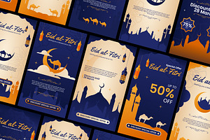 Eid al-Fitri Story, a Social Media Template by Loin Studio