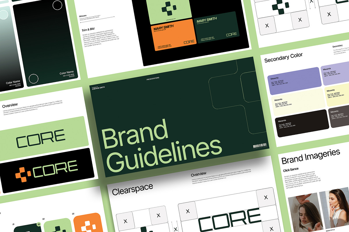 Digital Brand Guideline Presentation, a Branding & Logo Template by Devators (Photo 2 of 6)