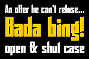 Puzo Modern, a Font by Anna Richard Design (Thumbnail 4 of 4)