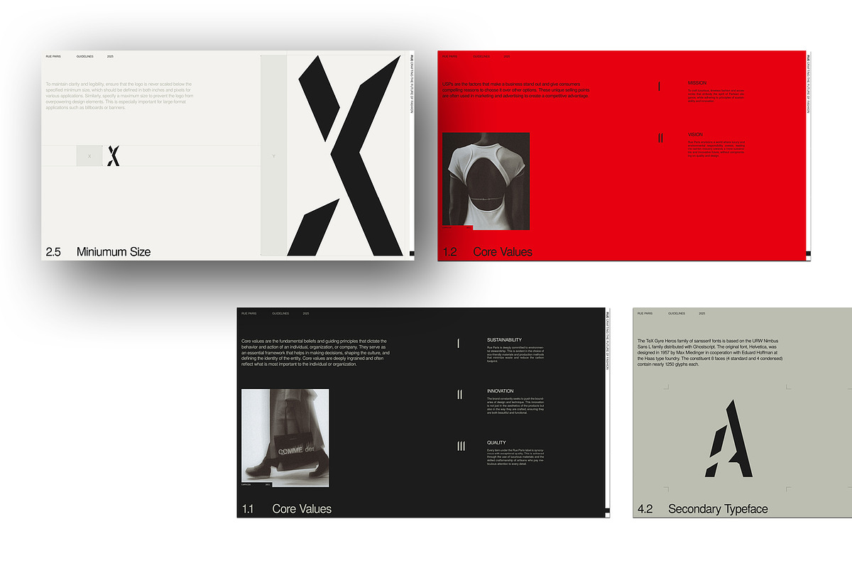 RUE | Brand Guidelines, a Presentation Template by Studio Standard (Photo 2 of 13)