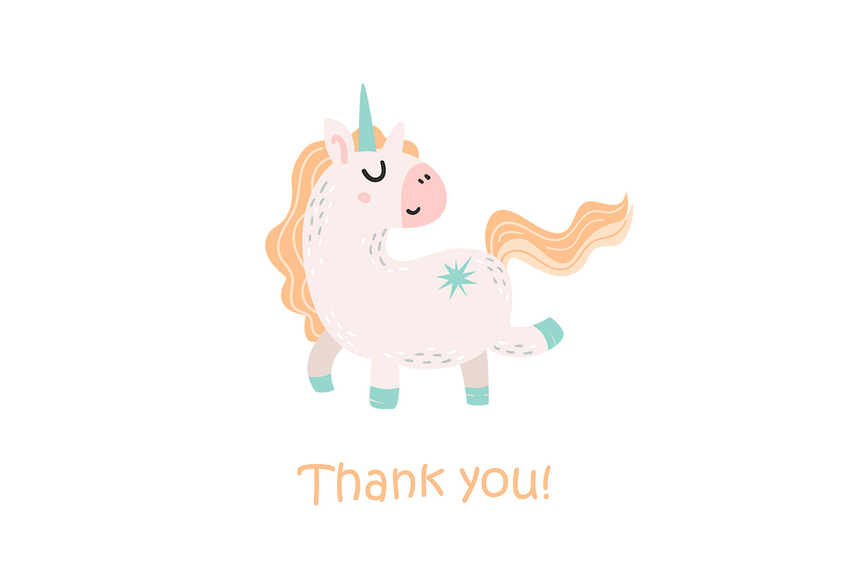 Unicorn clipart & pattern, a Graphic by Nafanya (Photo 13 of 13)