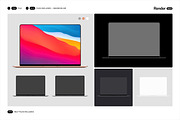 Apple Devices Mockup Bundle, an iPhone Mockup by Renderteam (Thumbnail 13 of 20)
