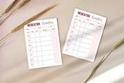 Printable Daily Medication Tracker, a Stationery Template by Snapybiz (Thumbnail 3 of 10)