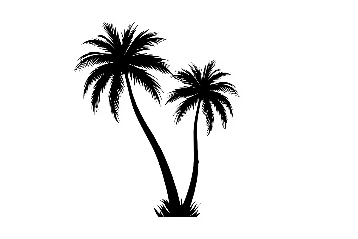Tropical Palm Tree Bundle, an Illustration by BIPLOB EXPERT (Photo 15 of 21)