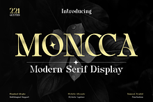 Moncca - Modern Serif Display
