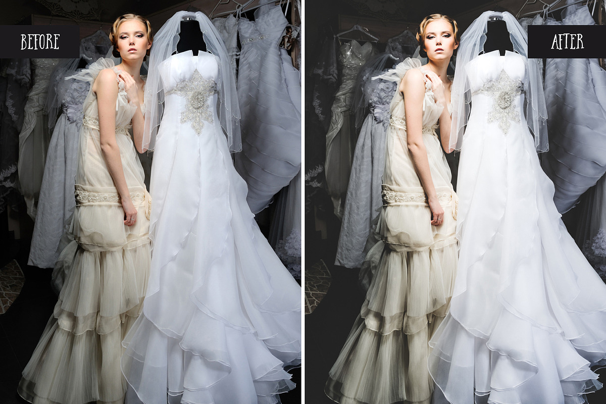 Film Wedding Lightroom Presets, an Action Add-On by BeArt-Presets (Photo 7 of 14)