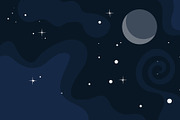 7 Sets of Abstract Space Background, a Technology Illustration by badrusblue (Thumbnail 3 of 7)