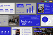 Business Plan Presentation Template, a Presentation Template by BrandPacks (Thumbnail 1 of 7)