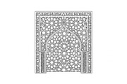 Islamic Arch Window Mandala Bundle, an Illustration by Artivon (Thumbnail 29 of 45)