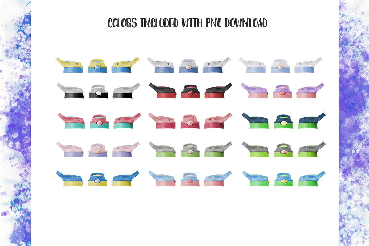 12oz Color Top Sippy Mockup, a Cups & Container Mockup by StyledProductMockups (Photo 7 of 7)