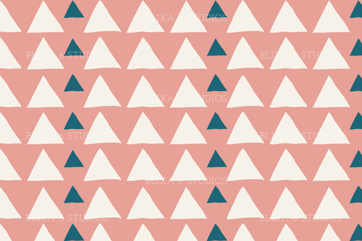 Organic Triangular Digital Paper preview 2