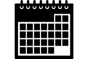 Calendar icon illustrations, a Technology Illustration by balal (Thumbnail 6 of 13)