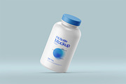 Pill Bottle and Box Packaging Mockup, a Packaging Mockup by Ram Studio LLC (Thumbnail 9 of 13)