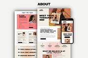 Therapist & Coach Website Showit, a Squarespace Template by Warmsoulgallery (Thumbnail 4 of 13)