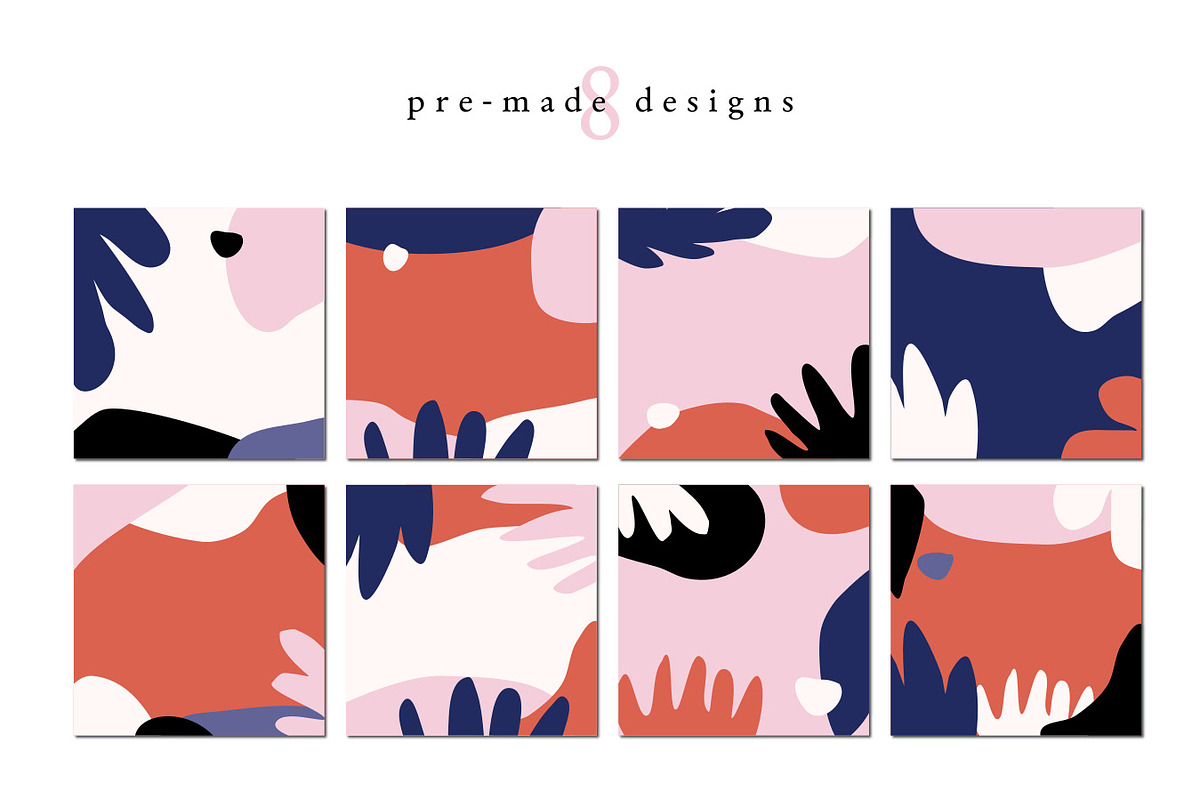Paper Petals | Patterns + Extras, a Pattern Graphic by Studio Fevrier (Photo 3 of 10)