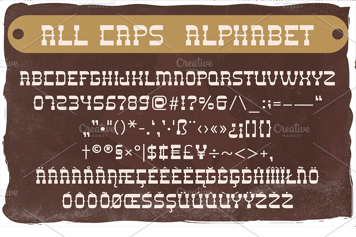 Rodeo font + 10 bonus designs, a Symbol Font by Heather_insane (Photo 2 of 9)