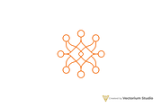 Network Abstract Geometric Logo, a Branding & Logo Template by Vectorium Studio (Thumbnail 13 of 16)