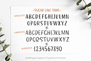 Sugar Cake, a Script Font by Larin Type Co. (Thumbnail 15 of 15)