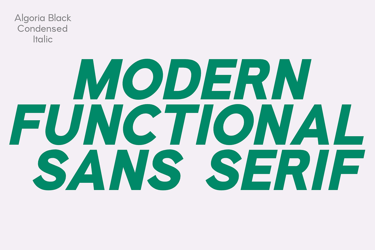 Algoria Font | FontCypress