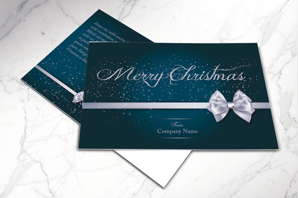 Merry Christmas Greeting Postcard PS, a Card Template by Godserv Designs (Photo 9 of 15)