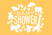 Baby Shower Icons, an Animal Illustration by Illustrations by Jessie (Thumbnail 1 of 3)