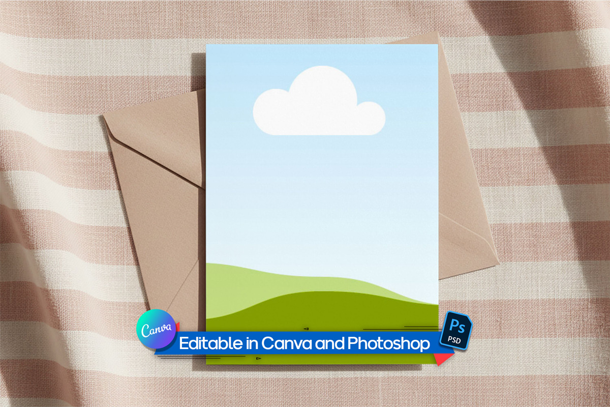 Greeting Card Mockup, an Advertising Mockup by Rami's Mockups (Photo 2 of 2)