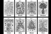 Lenormand deck vector, a Decorative Illustration by Samiramay (Thumbnail 6 of 7)