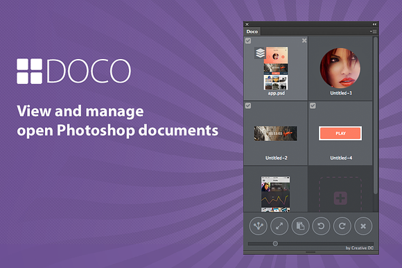 Doco Photoshop Documents Panel preview 4