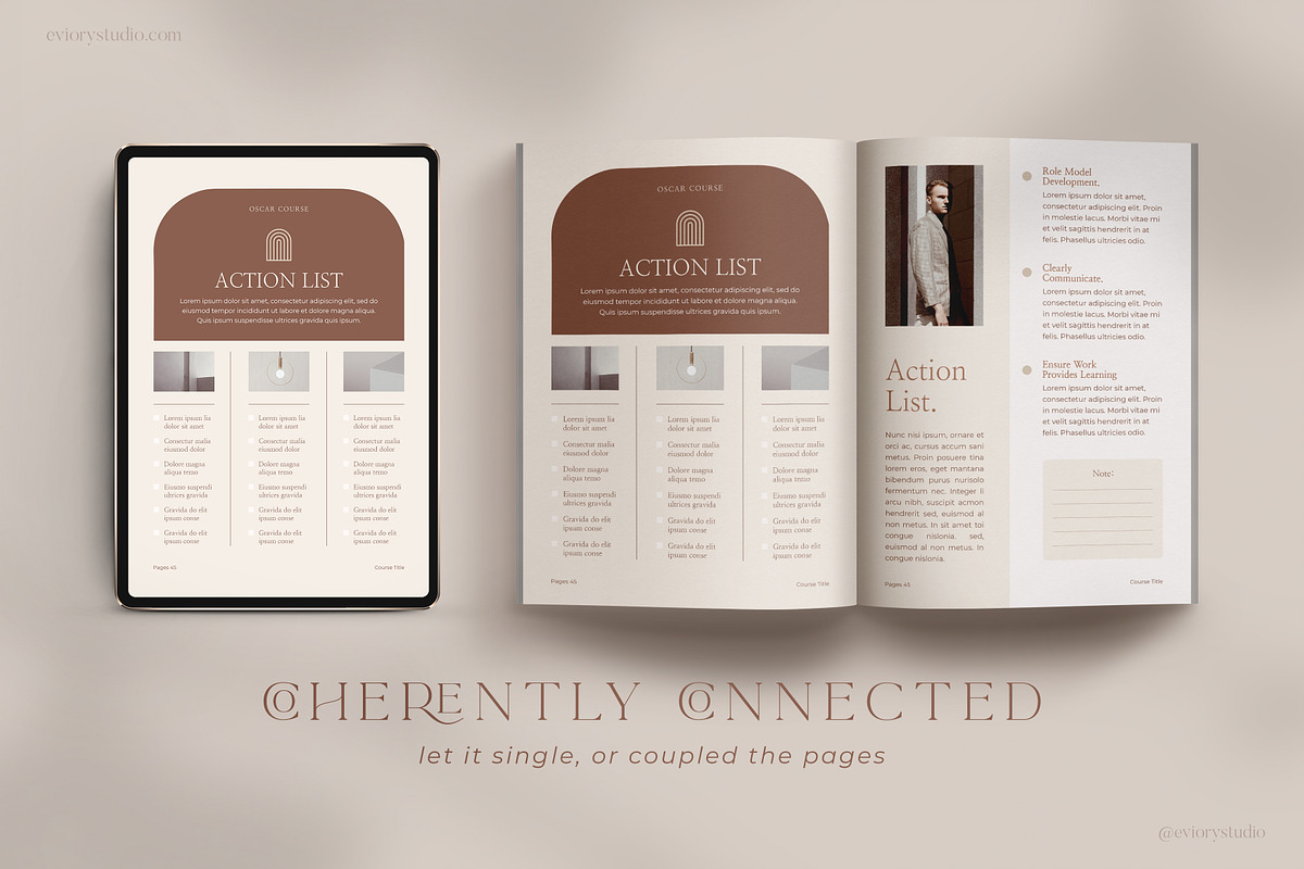 WorkBook Creator for Coach CANVA PS, a Magazine Template by Eviory (Photo 24 of 49)