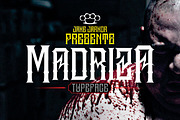 MADRIZA, a Blackletter Font by jakejarkor (Thumbnail 1 of 5)