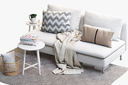 Two-seat sofa 3d model, a Furniture 3D Model by 3dmitruk (Thumbnail 10 of 11)