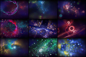 35 Futuristic Impressionist Space 2