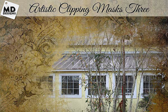 Artistic Clipping Masks Set 3
