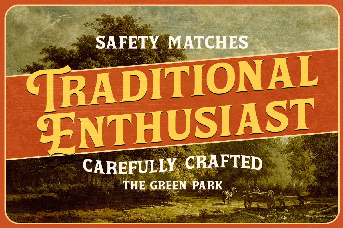 Birthmont | Vintage Typeface, a Serif Font by Typeskets (Photo 9 of 9)