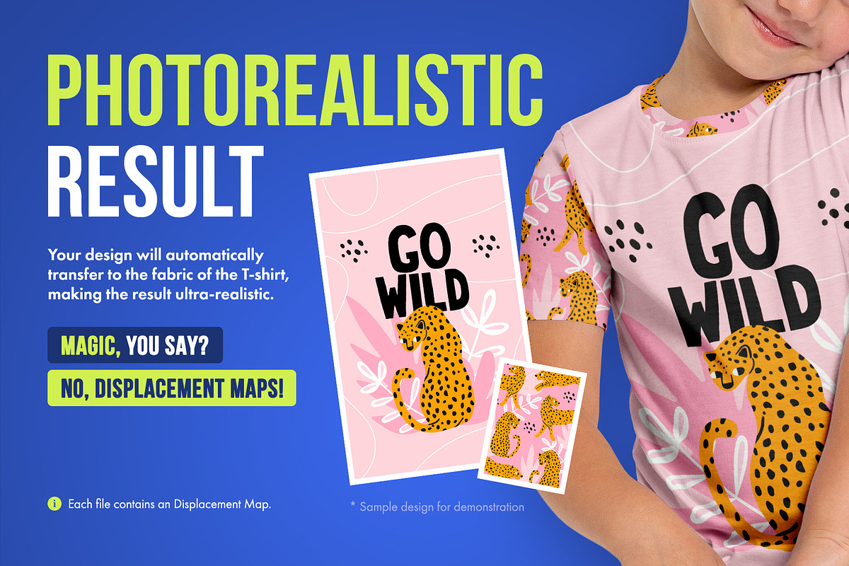 Realistic Kids Girl T-Shirt Mockups, a Shirt Mockup by Hi, Mock-Up! (Photo 3 of 13)