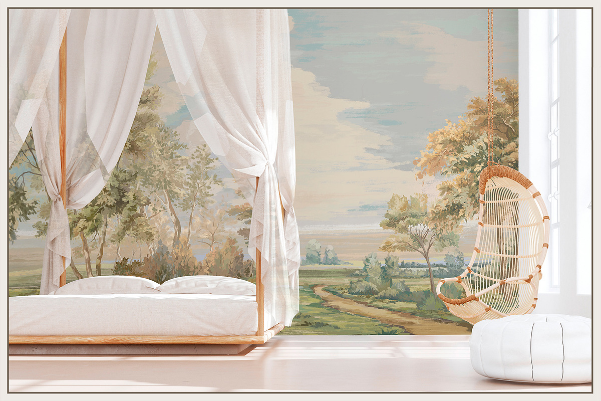 Fresco collection Nature Poem, a Wallpaper Graphic by Natalia0307 (Photo 10 of 17)