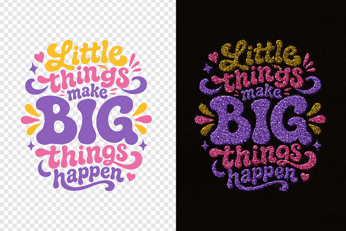 Realistic Glitter Text & Logo Effect, a Layer Style Add-On by Wildfield Studio (Photo 3 of 9)