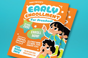 Early Enrollment Flyer, a Flyer Template by graphicook (Thumbnail 2 of 3)