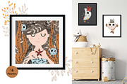 Mermaids baby illustrations, an Animal Illustration by OxanaTally (Thumbnail 6 of 14)