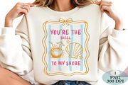 Preppy Summer Pun Hand Drawn Seashel, an Illustration by Daily.Designs (Thumbnail 2 of 3)